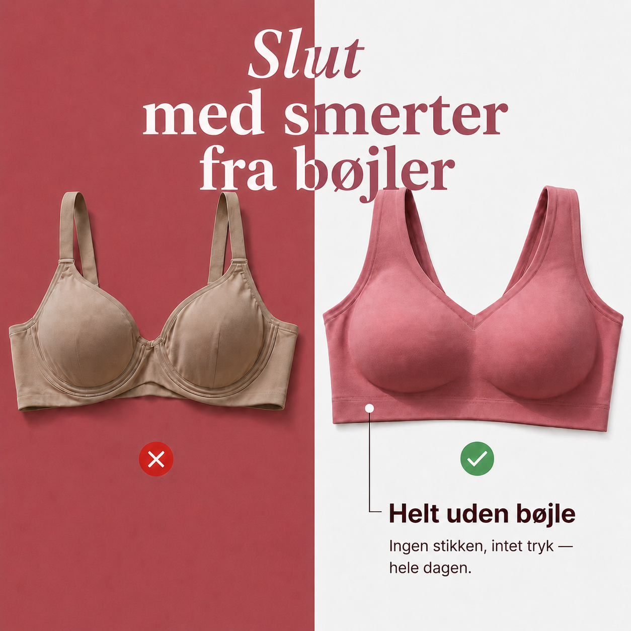 LUMIVE Sømløs Premium-BH – slut med smerter fra bøjler